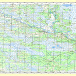 Soviet Genshtab map - p41-141/142 - Russia