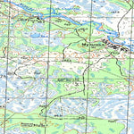 Soviet Genshtab map - p41-141/142 - Russia