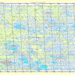 Soviet Genshtab map - p43-027/028 - Russia