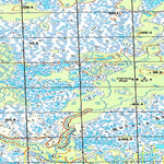 Soviet Genshtab map - p43-027/028 - Russia