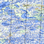 Soviet Genshtab map - p42-033/034 - Russia