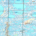 Soviet Genshtab map - p43-031/032 - Russia