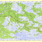 Soviet Genshtab map - p43-033/034 - Russia