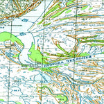 Soviet Genshtab map - p43-117/118 - Russia