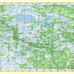 Soviet Genshtab map - p41-117/118 - Russia