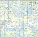 Soviet Genshtab map - p41-127/128 - Russia