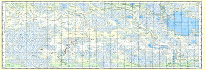 Soviet Genshtab map - p41-127/128 - Russia