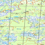 Soviet Genshtab map - p43-047/048 - Russia