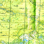 Soviet Genshtab map - p44-045/046 - Russia