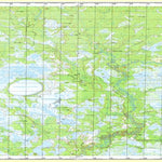 Soviet Genshtab map - p42-079/080 - Russia