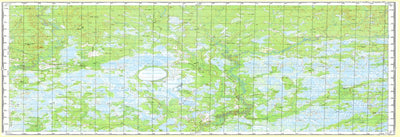 Soviet Genshtab map - p42-079/080 - Russia