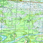 Soviet Genshtab map - p43-107/108 - Russia