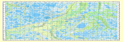 Soviet Genshtab map - p43-009/010 - Russia