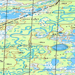 Soviet Genshtab map - p43-009/010 - Russia