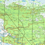 Soviet Genshtab map - p42-115/116 - Russia