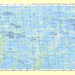 Soviet Genshtab map - p43-061/062 - Russia