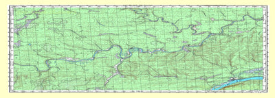 Soviet Genshtab map - p50-109/110 - Russia
