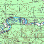 Soviet Genshtab map - p50-109/110 - Russia