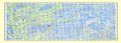 Soviet Genshtab map - p43-073/074 - Russia