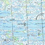 Soviet Genshtab map - p43-039/040 - Russia