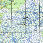 Soviet Genshtab map - p43-077/078 - Russia