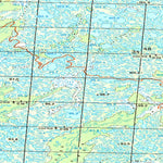 Soviet Genshtab map - p43-059/060 - Russia