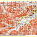 Soviet Genshtab map - p54-015/016 - Russia