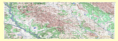 Soviet Genshtab map - p56-025/026 - Russia