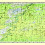 Soviet Genshtab map - p43-143/144 - Russia