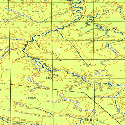 Soviet Genshtab map - p44-029/030 - Russia