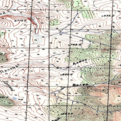 Soviet Genshtab map - p56-081/082--(1951) - Russia