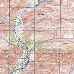 Soviet Genshtab map - p58-019/020--(1953) - Russia