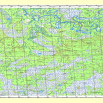 Soviet Genshtab map - p44-109/110 - Russia