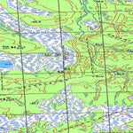 Soviet Genshtab map - p44-109/110 - Russia
