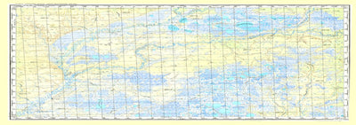 Soviet Genshtab map - p44-075/076 - Russia