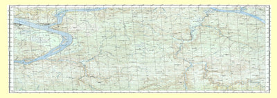 Soviet Genshtab map - p46-085/086 - Russia