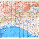 Soviet Genshtab map - p58-137/138--(1969) - Russia
