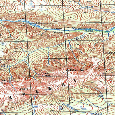 Soviet Genshtab map - p58-061/062--(1969) - Russia