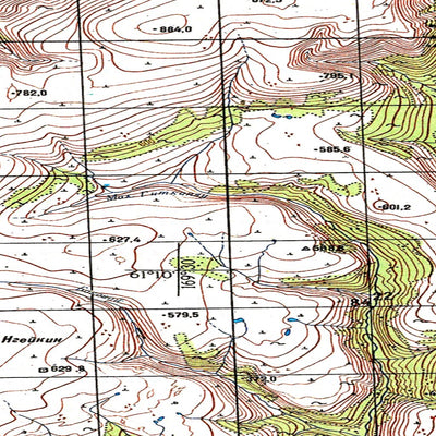 Soviet Genshtab map - p59-099/100--(1971) - Russia