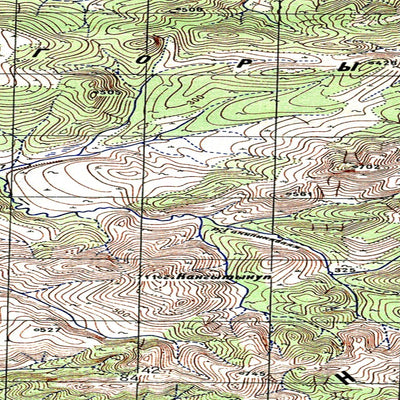 Soviet Genshtab map - p58-067/068--(1953) - Russia