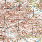 Soviet Genshtab map - p60-033/034 - Russia