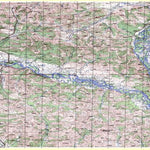 Soviet Genshtab map - p55-055/056 - Russia