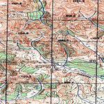Soviet Genshtab map - p55-067/068 - Russia