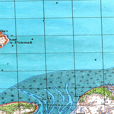 Soviet Genshtab map - p58-111/112--(1949) - Russia