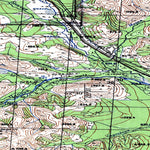 Soviet Genshtab map - p56-059/060 - Russia
