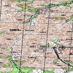Soviet Genshtab map - p56-059/060 - Russia