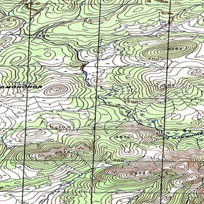 Soviet Genshtab map - p58-033/034--(1953) - Russia