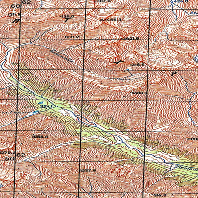 Soviet Genshtab map - p59-081/082--(1974) - Russia
