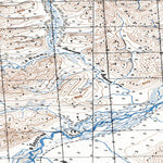 Soviet Genshtab map - p56-097/098--(1951) - Russia