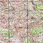 Soviet Genshtab map - p56-089/090 - Russia